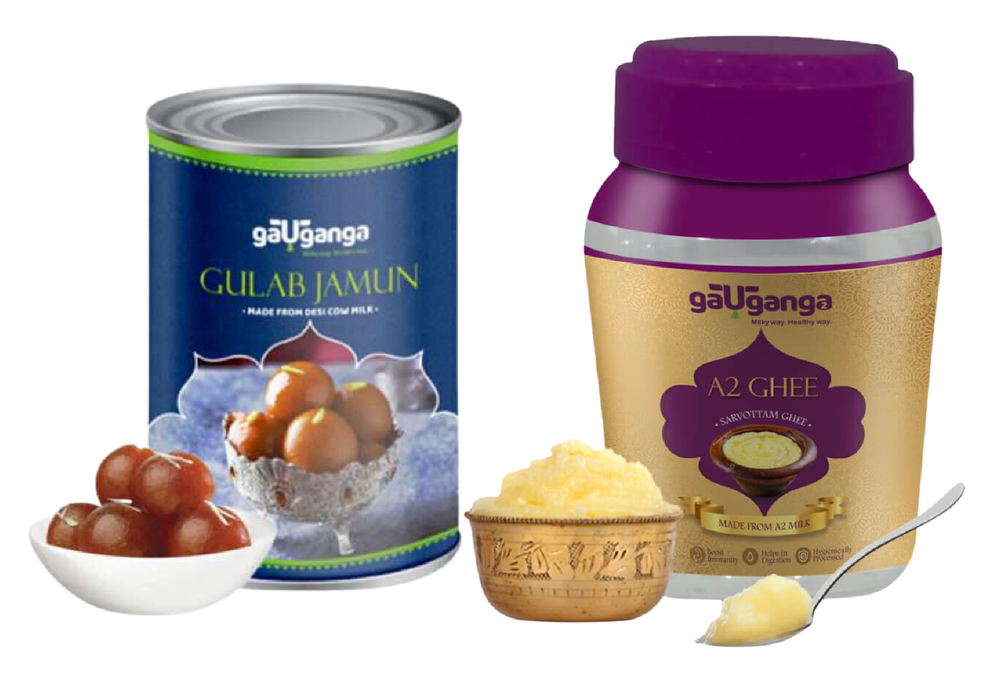 The Duos Combo Ghee 1 L + Gulabjamun 500 gm