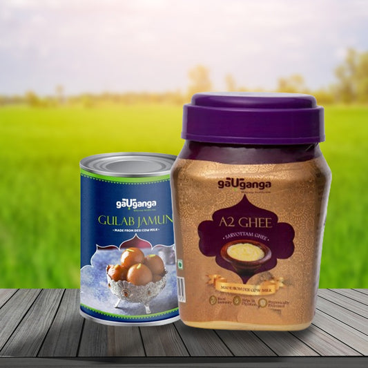 The Duos Combo Ghee 1 L + Gulabjamun 500 gm