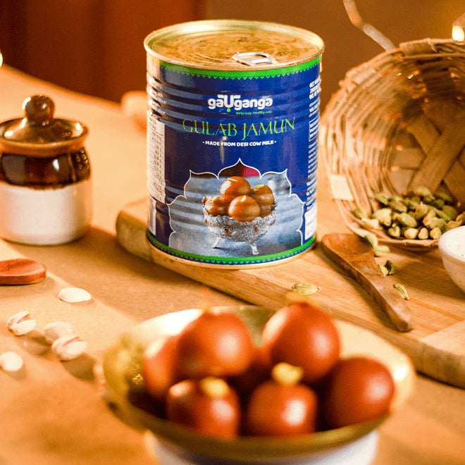 Taste Fusion Ghee 200 ml + Gulab Jamun 500 gm + Rasgulla 500 gm