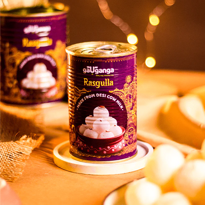 The Duos Combo Ghee 500 ml + Rasgulla 1000 gm